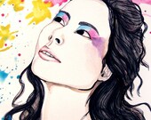 Original fashion Illustration - Remember to Dream