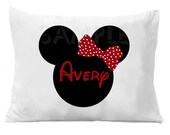 Mouse Personalized Pillowcase Mouse Personalized Pillow Case Il_170x135