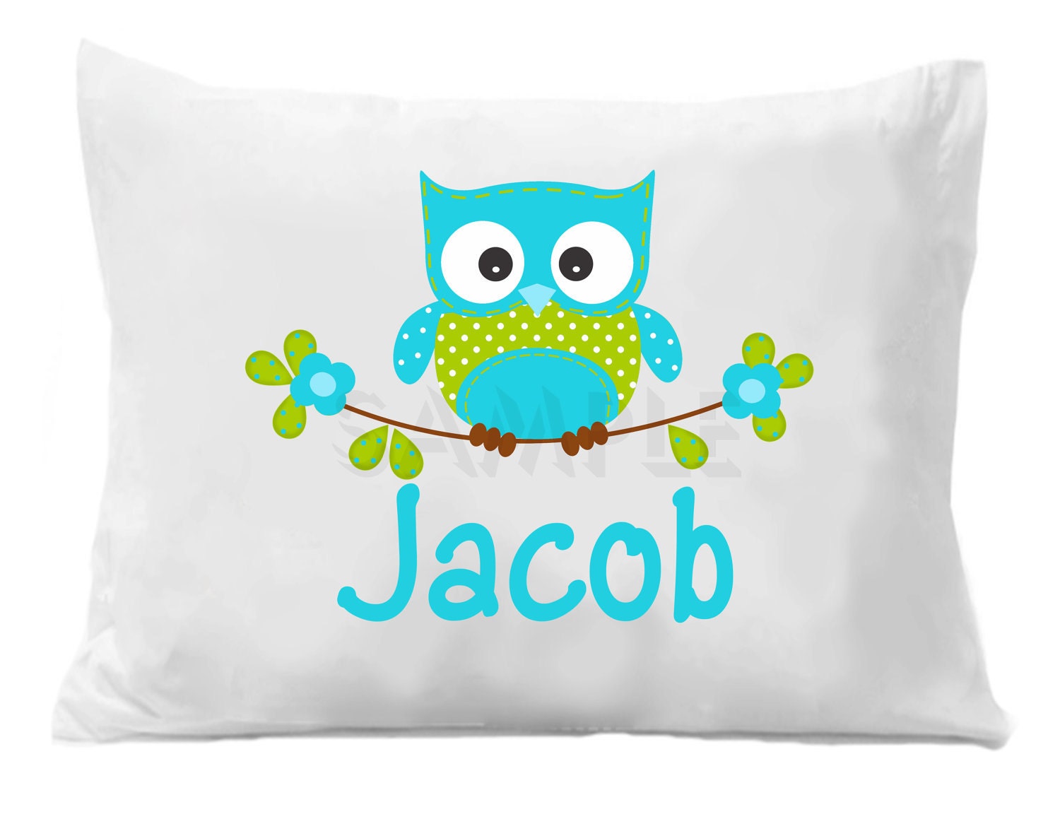 Owl Pillow Case Owl Pillow Case