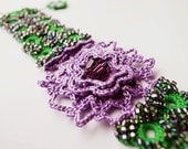 Irish Corchet Lace Jewelry (Taj Mahal) Bracelet