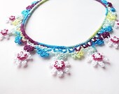 Crochet Lace Jewelry (Sweet Girl 1) Necklace