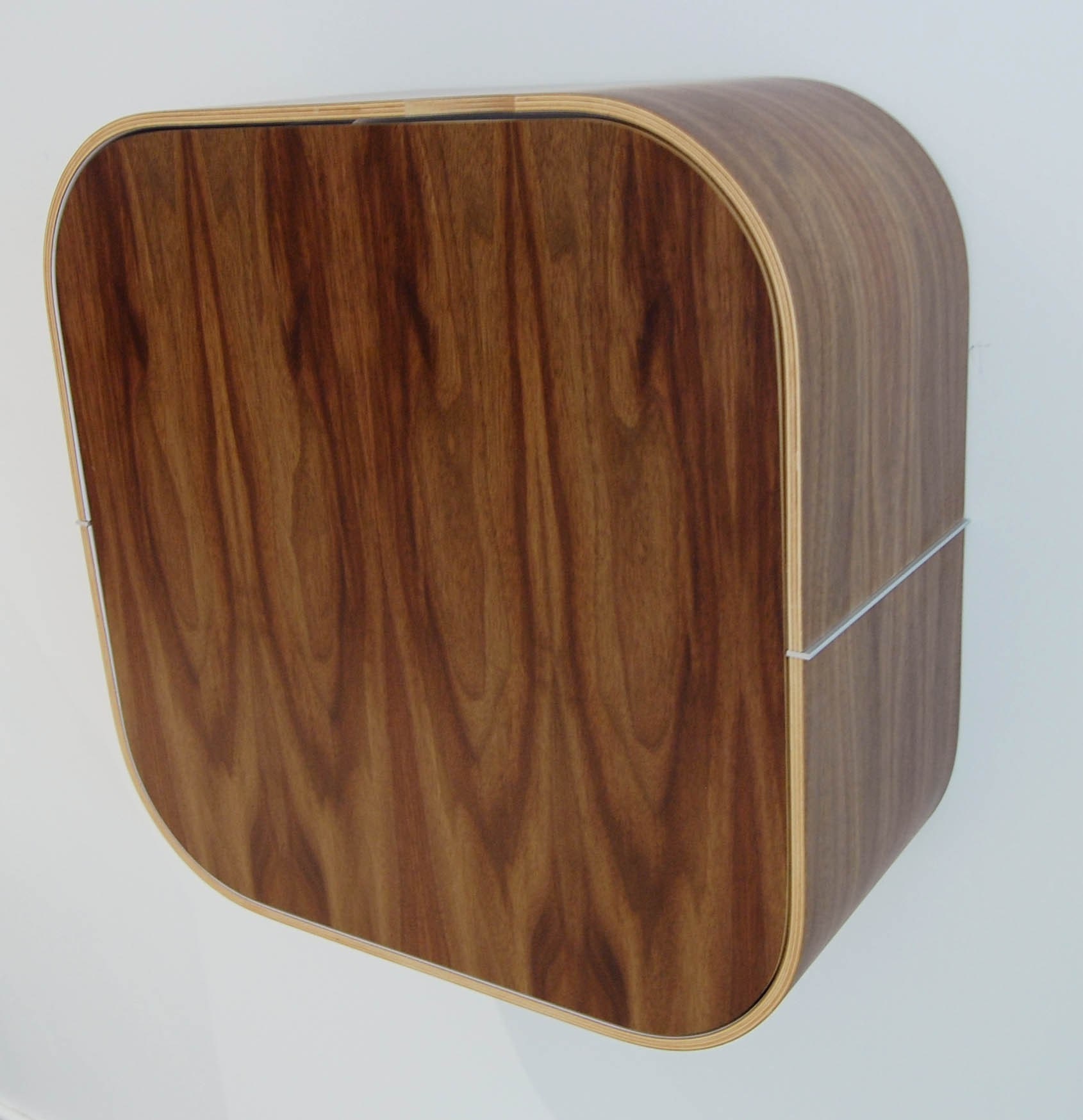 Desk, wall mounted mail sorting cabinet