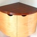 Small wall mounted corner cupboard