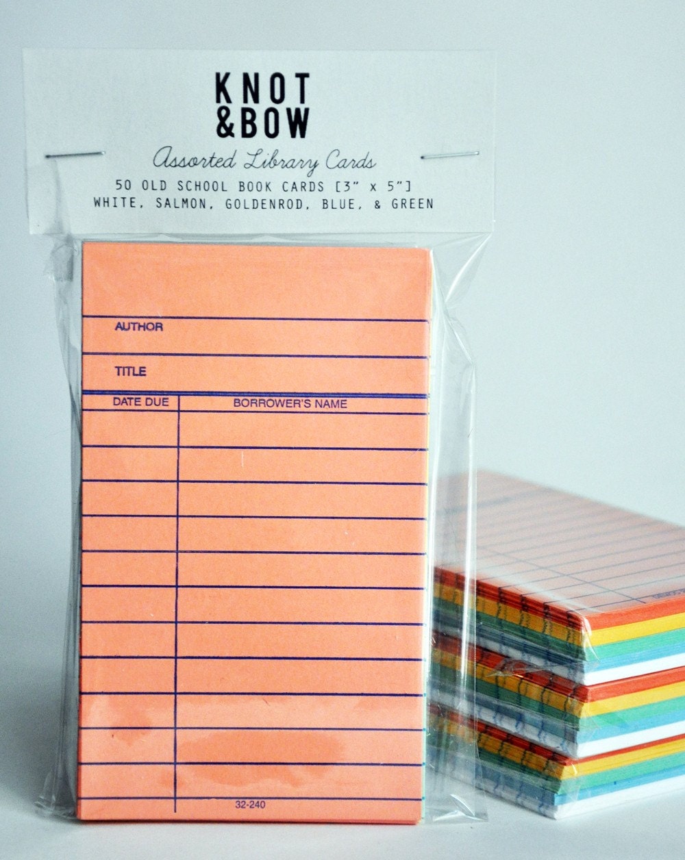 50 Assorted Library Cards