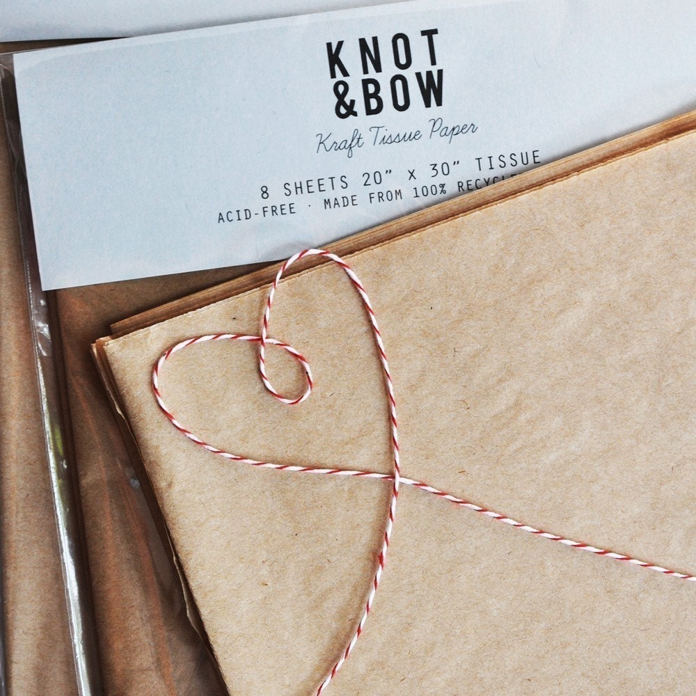 Recycled Kraft Tissue Paper