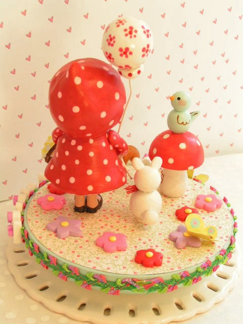 Sweetiepiecaketopper- Little Red Riding Hood - Gentle Version