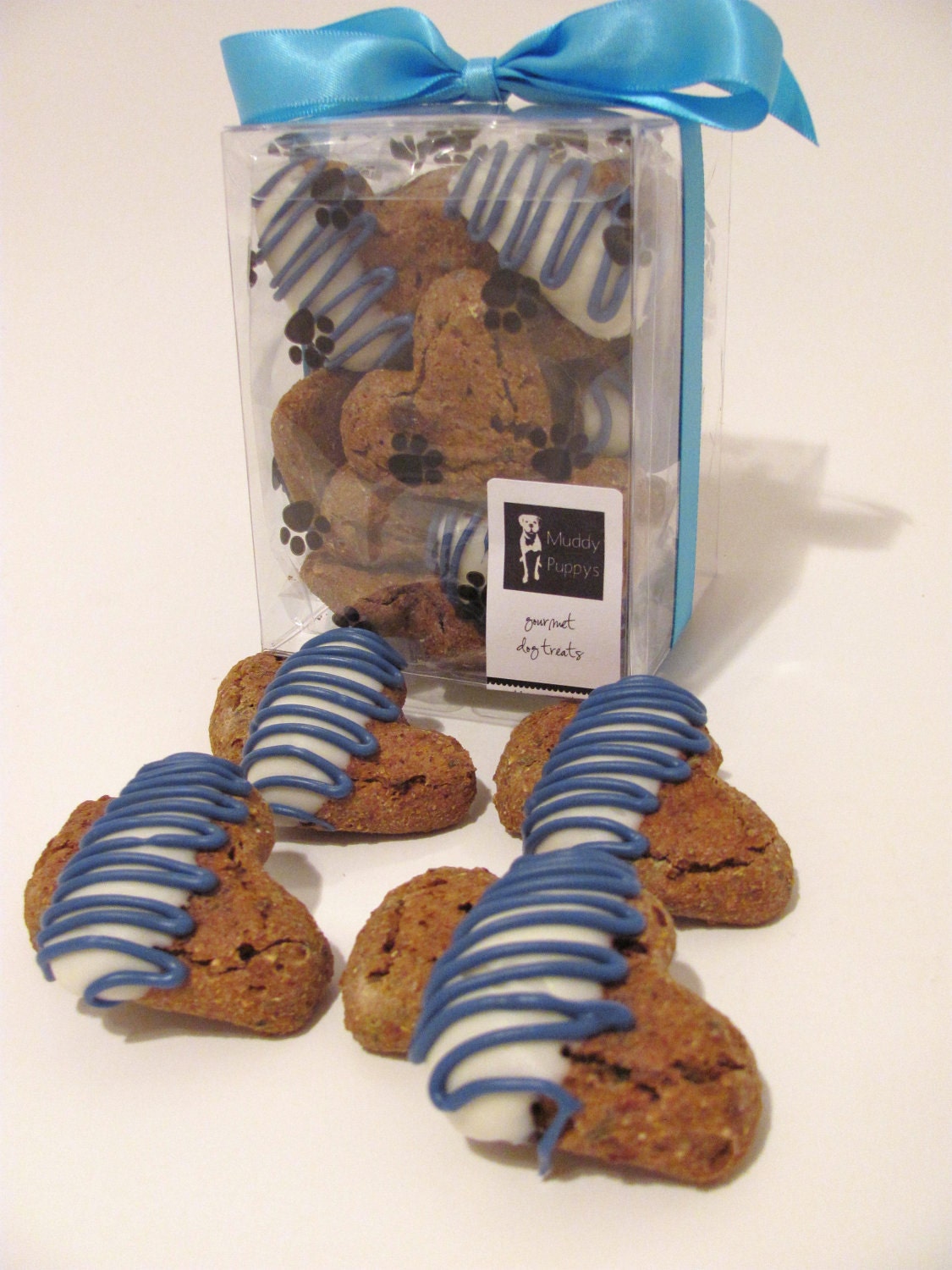 All Natural Healthy Dog Treats Muddy Puppys Gourmet Homemade Prince Blue Boy Heart Shape Treat Oat Sweet Potato Apple Yogurt Low fat