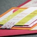 Modern Dramatic Tropical Wedding Invitation shown in Hot Pink, Orange and Lime Green, Build-Your-Invite Collection - DEPOSIT