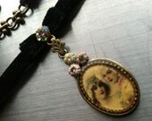 Michal Negrin choker necklace Designer Vintage Jewelry artedellamoda SALE was 125