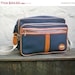 20%OffSaleItems Sale Vintage Nautical Navy Nylon Camera Style Vegan Duffle Travel Bag by Verdi