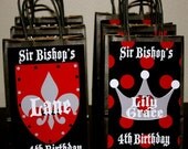 12 Knight Birthday Party Favor Bags Il_170x135