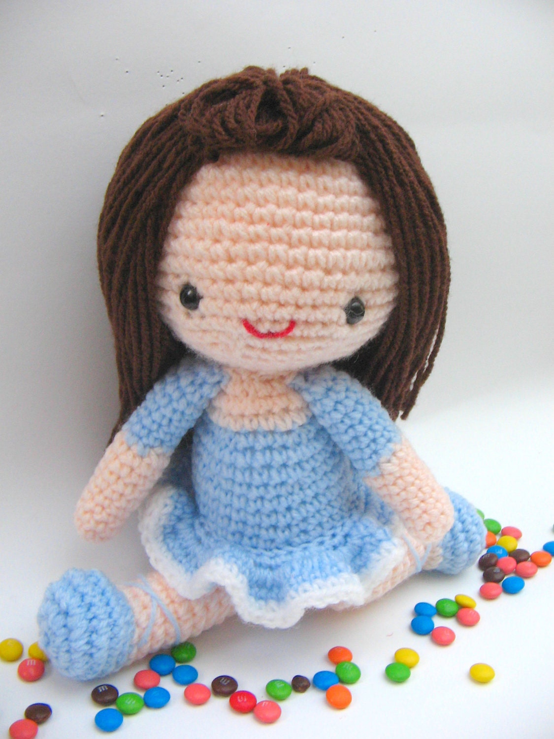 Instant Download PDF amigurumi crochet pattern girl ballerina-Bella-etsy