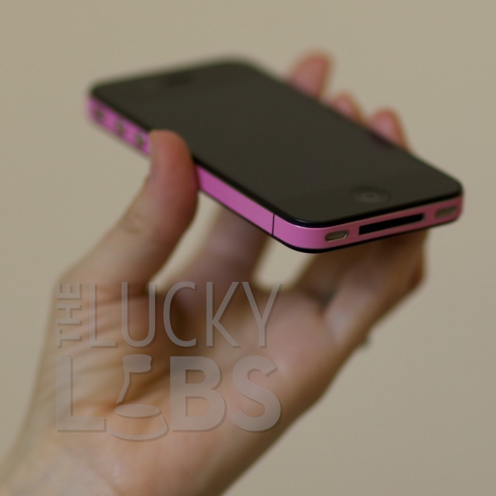 iPhone 5 Spectra Wrap decals (many colors) - Set of 3