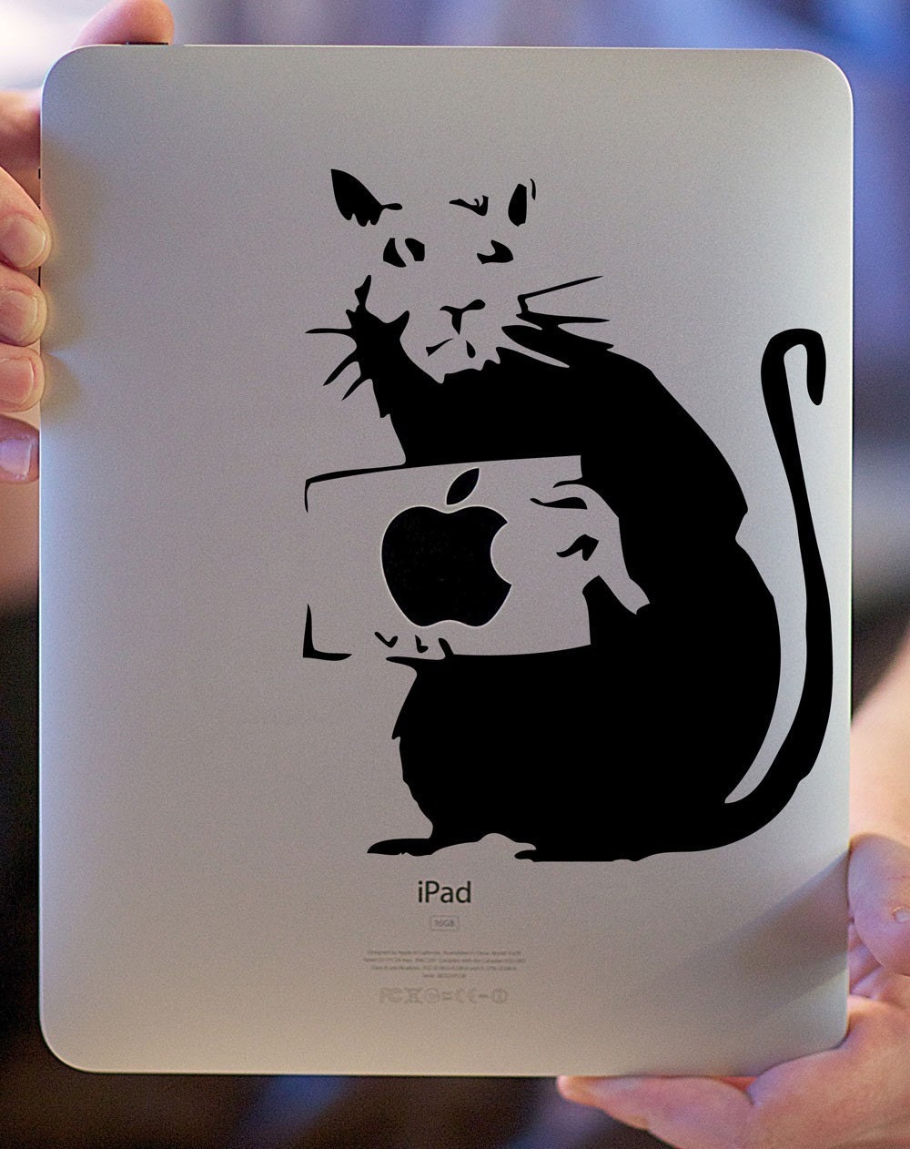 I Smell a Rat vinyl decal (FREE SHIPPING)