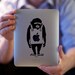 Monkey vinyl decal (FREE SHIPPING)