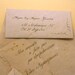 Special for Laura -Wedding Invitations Vintage Handmade Calligraphy with Wax- Made to order