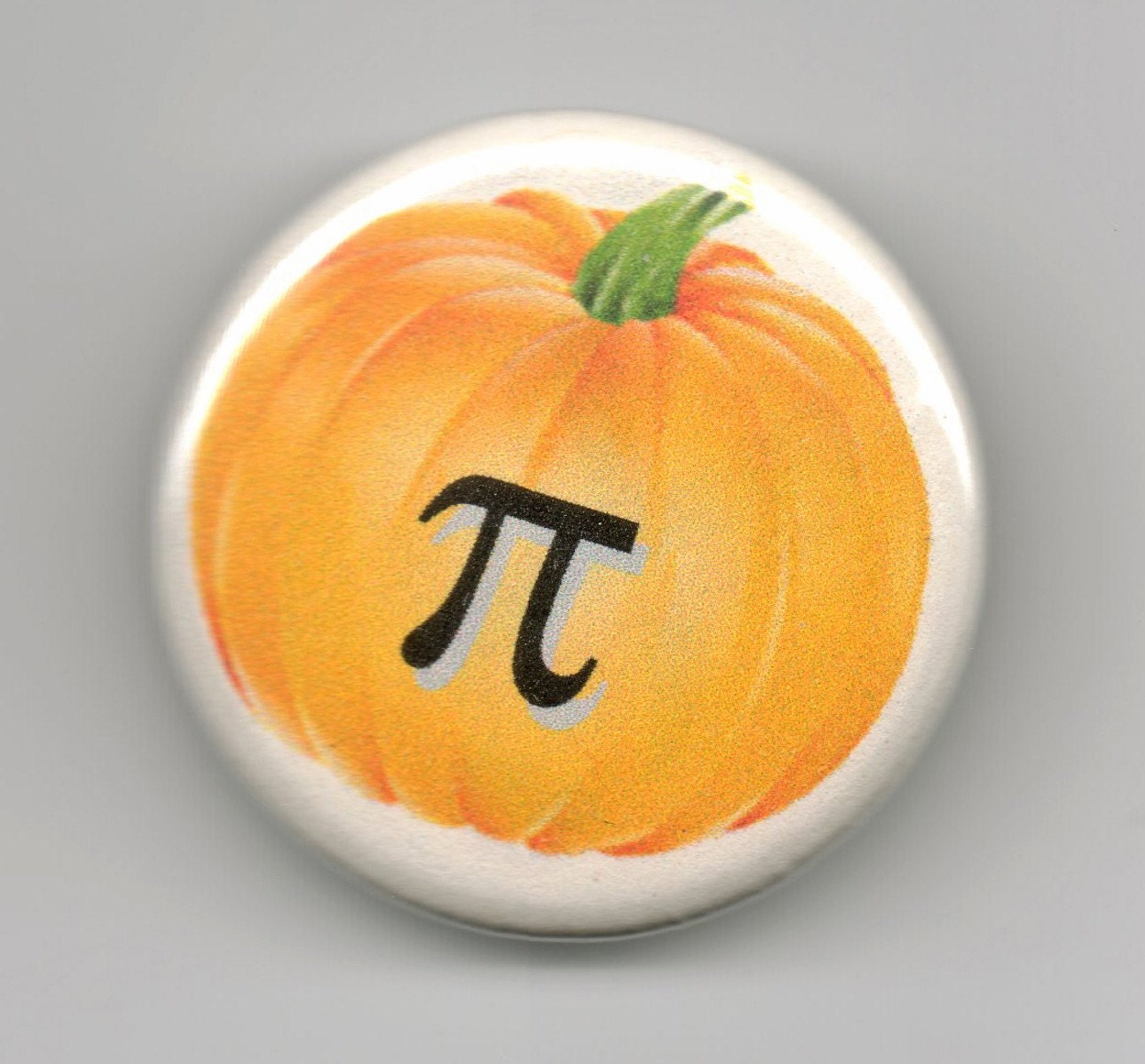 Pumpkin Pi Geek Humor   1.25 inch Pinback Button