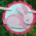Sleepy Bunny Baby Banner READY TO SHIP