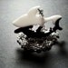 Two Sharks Pendant Necklace - Laser Cut Acrylic - Hammerhead Tiger Great White