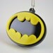 Pair of Retro Batman Symbol Pendant Friendship Necklaces - Laser Cut Acrylic - 4 Dollar Discount
