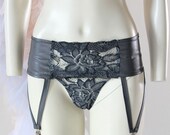 Steampunk Victorian Lingerie Suspender Girdle Garters Garter Belt Knickers Panties - Chrisst Unique Fashion SPECIAL ETSY PRICE