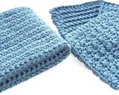 PDF Pattern - instant download - Crochet Cotton Scrubbies and Washcloths