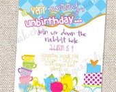 Printable Party Invitation - Alice in Wonderland Inspired Il_170x135
