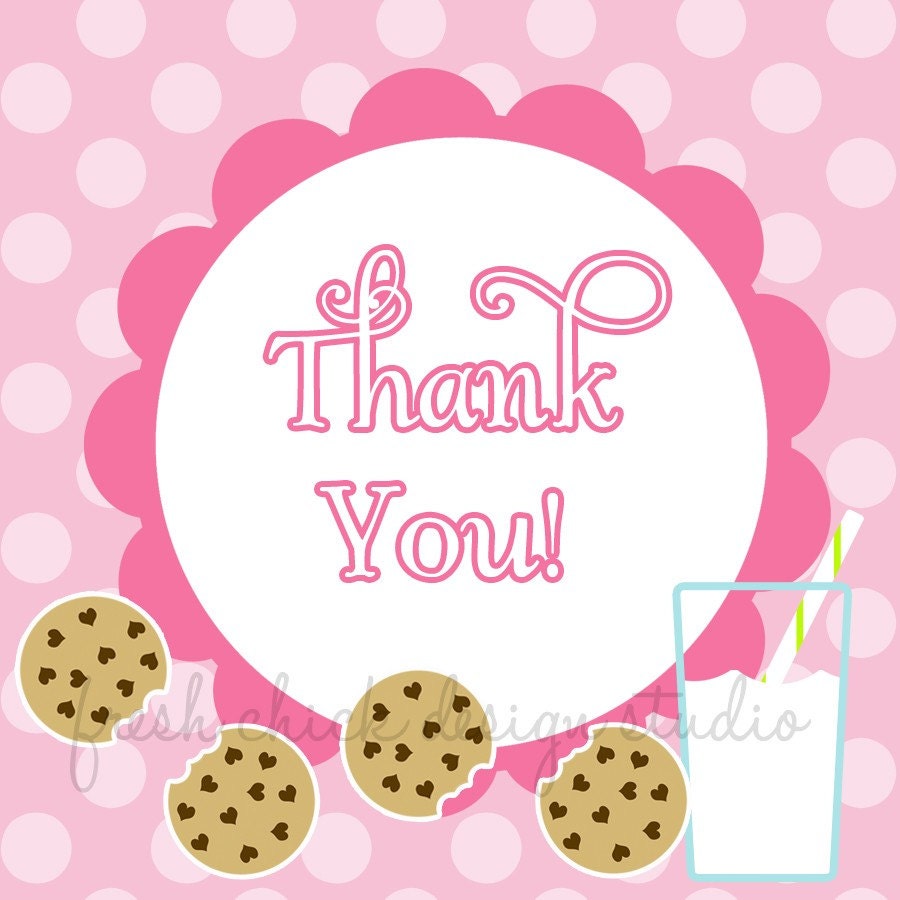 Printable Favor Tags - Milk & Cookies Collection Il_170x135