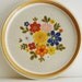 Vintage Mikasa Floribunda Retro Flowers Dinner Plate