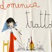 Vintage Tea Towel Milvia Days of the Week