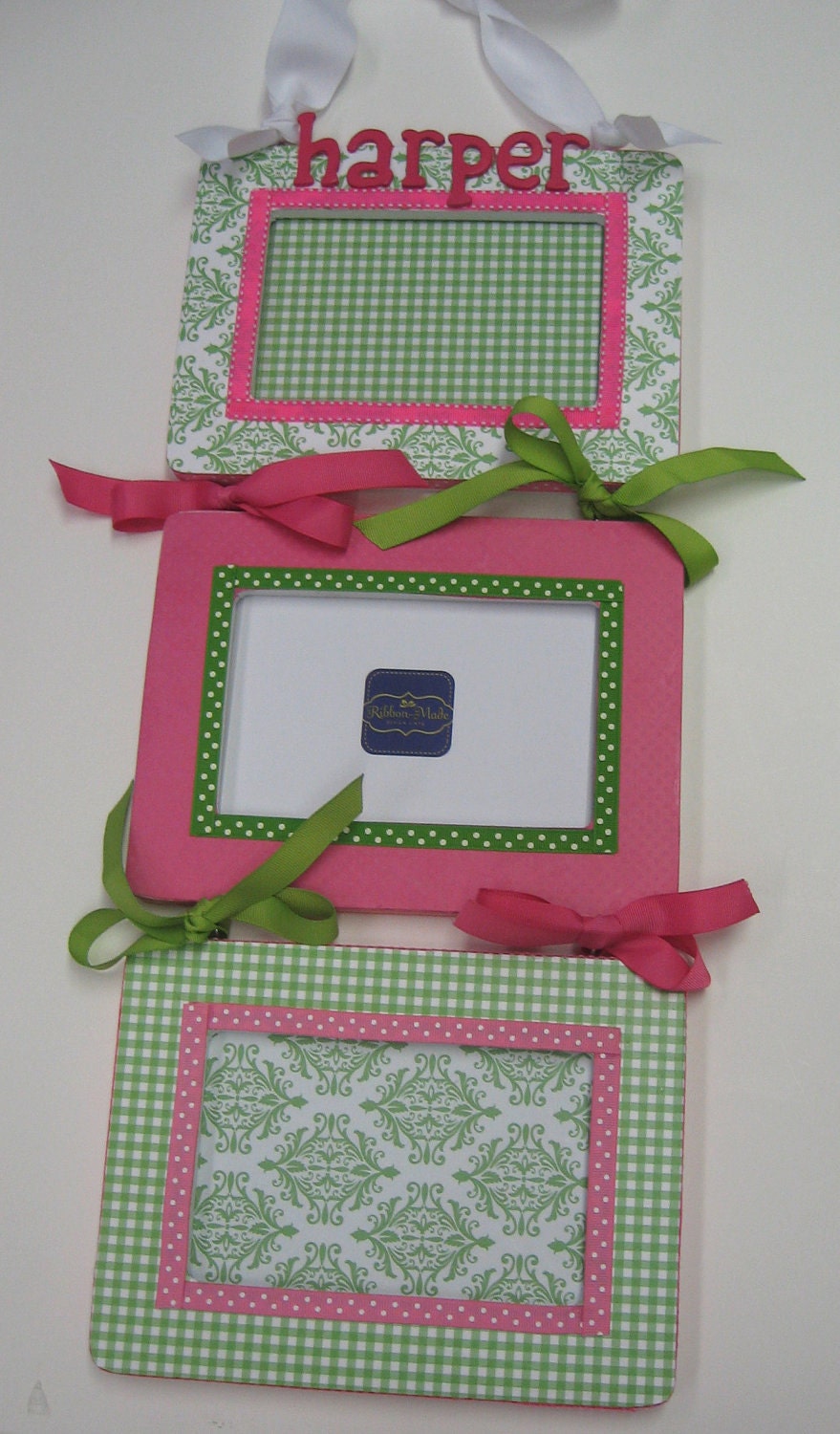 Triple 4x6 Wood Hanging Frame