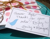 Mini Thank You Cards with Envelopes - Perfect for Etsy Sellers - Set of 8