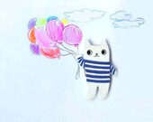 Hep Cat pin - made to order