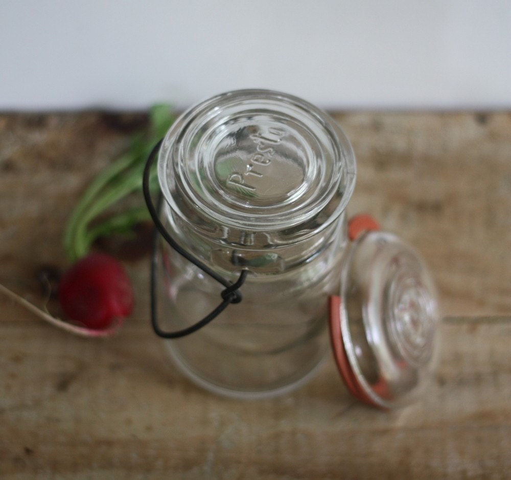 Antique Vintage Presto Jars for canning