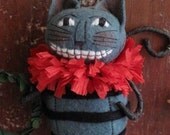 KIT Cheshire Cat Ornament Alice in Wonderland by cheswickcompany