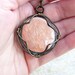 Compass Pendant of wire wrapped glass to keep you pointed in the right direction - Steampunk Jewelry - Pirate Inspired