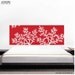 Vinyl decal CORAL REEF HEADBOARD Wall art stickers interior decor by Decals Murals (King)
