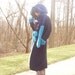 BLUE SUPERMOON Sweater Coat Stellar Blue Mix out of wonderful fuzzy blues Reserved listing