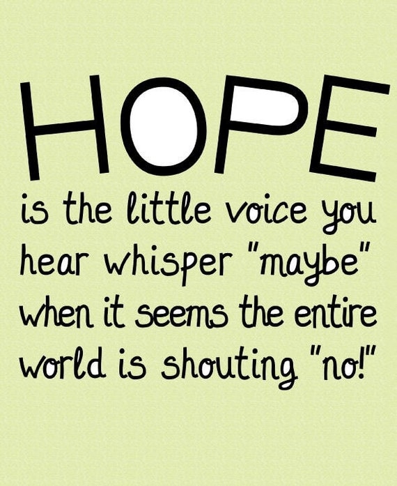 Hope Art Print (8.5 x 11)