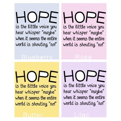 Hope Art Print (8.5 x 11)