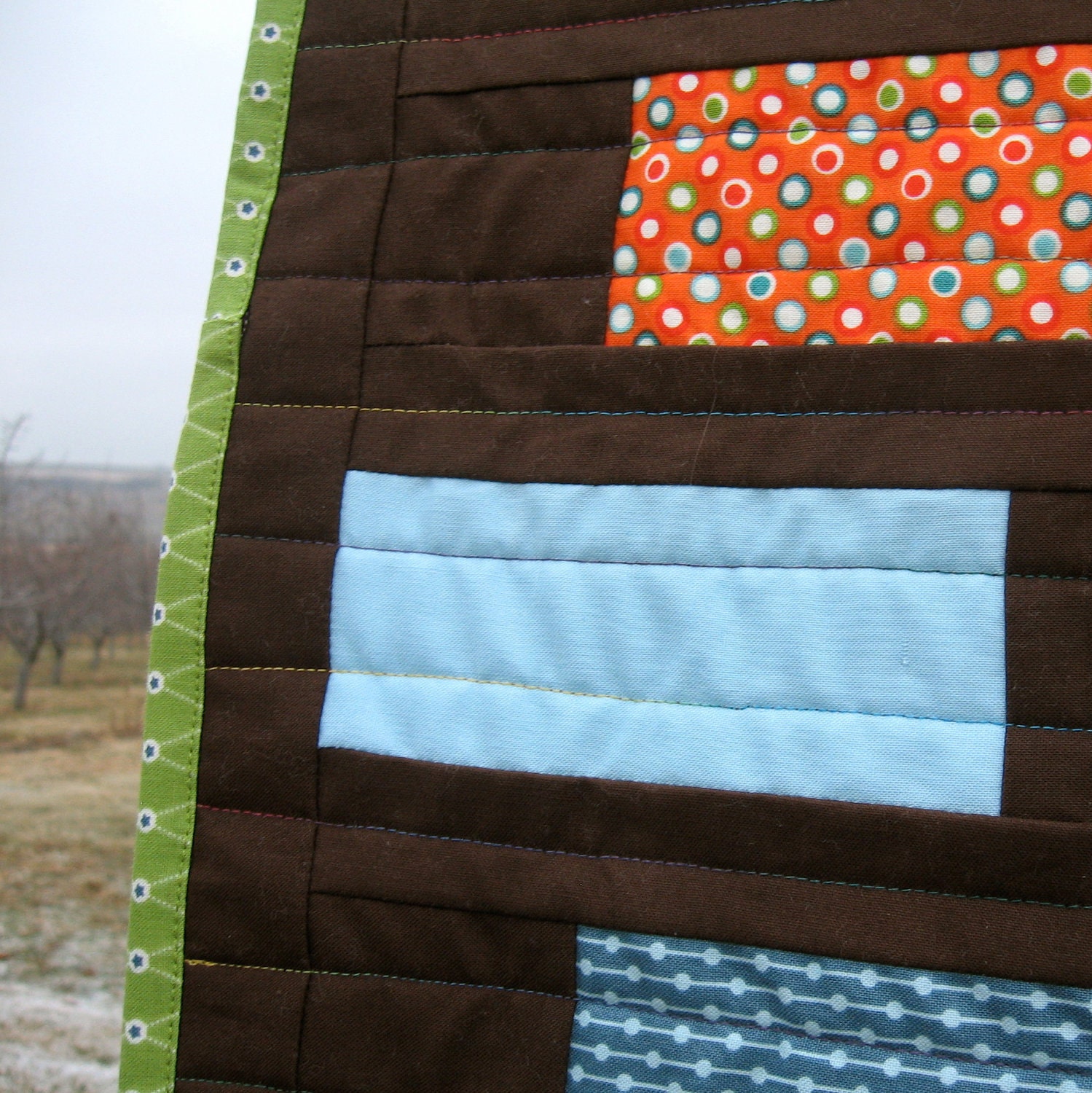 QUILT, Riley Blake Boy Crib Baby Quilt