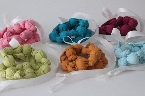 knotted statement necklace / beaded teething nursing necklace -- the sugar collection (pick your color)