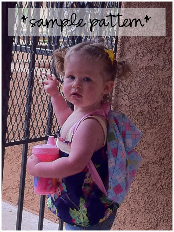 toddler backpack -- hello kitty