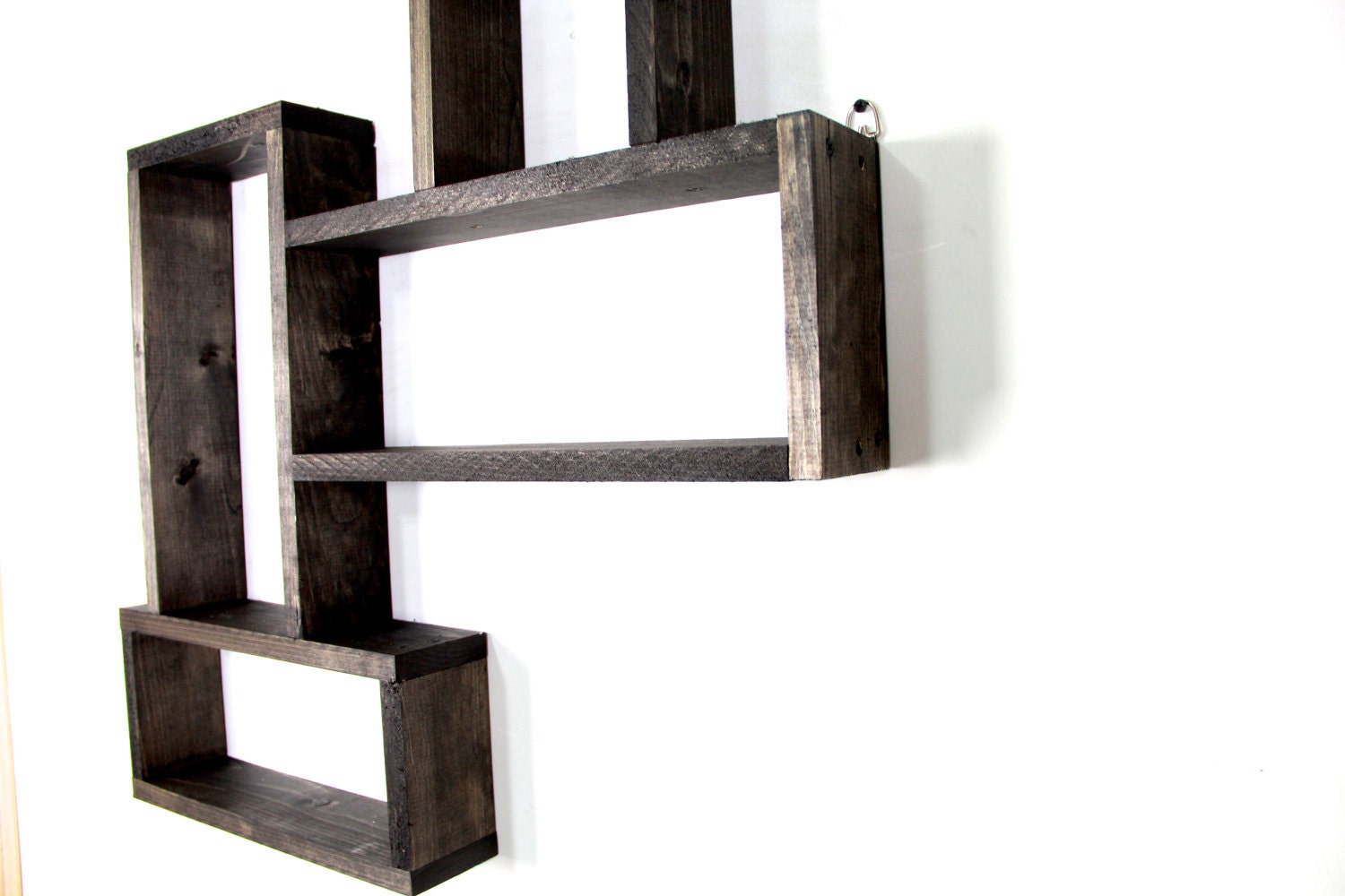 wall shelf, rustic wall shelf, distressed shelf, wall cubbies, unique shelf, wall hanging, wall storage... handmade by TangleandFold