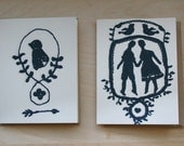 Nightshade Series Set of 2 Note Cards
