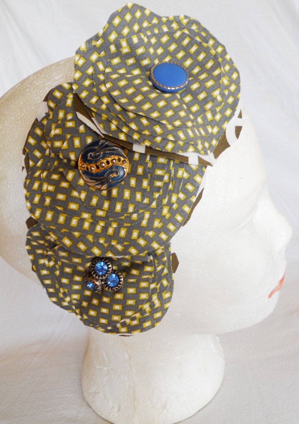 The FRANKIE - vintage style headpiece for a special occasion or everyday wear