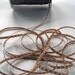 Solid Stitched Center Ribbon -- 1/8 inch -- Cafe Au Lait