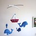Blinky the Happy Blue Whale and Friends Baby Mobile