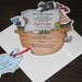 10 Pirate Birthday Party Invitations - Handcut & Personalized
