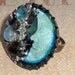 Man In The Moon Sea Glass Bottle Cap Ring